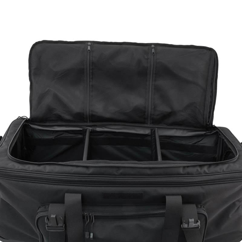 TAA Compliant Black Tactical Expandable Rolling Deployment