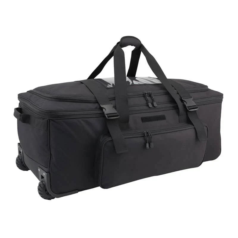 TAA Compliant Black Tactical Expandable Rolling Deployment
